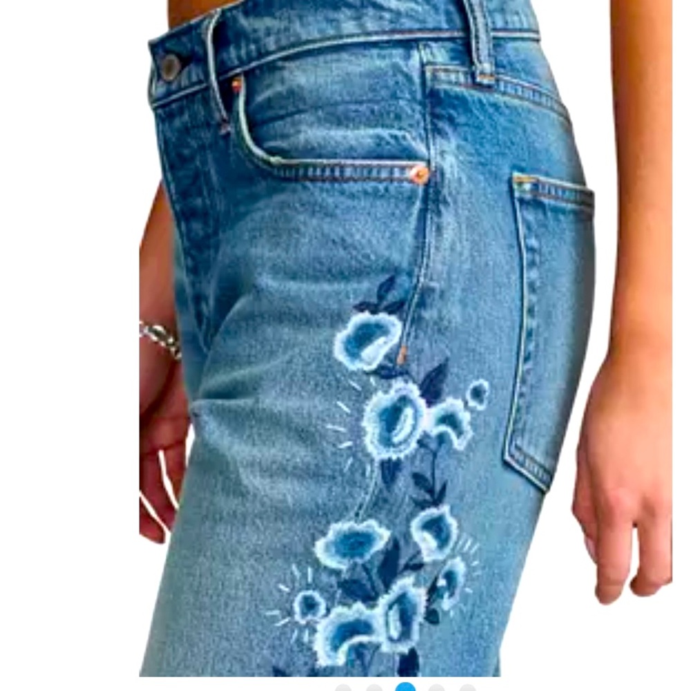 Lucky Brand Embroidered Jeans 8/29